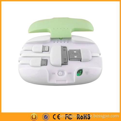 all in 1 multifunction 4000mah mini power bank